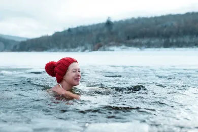 Kaltwasserschwimmen